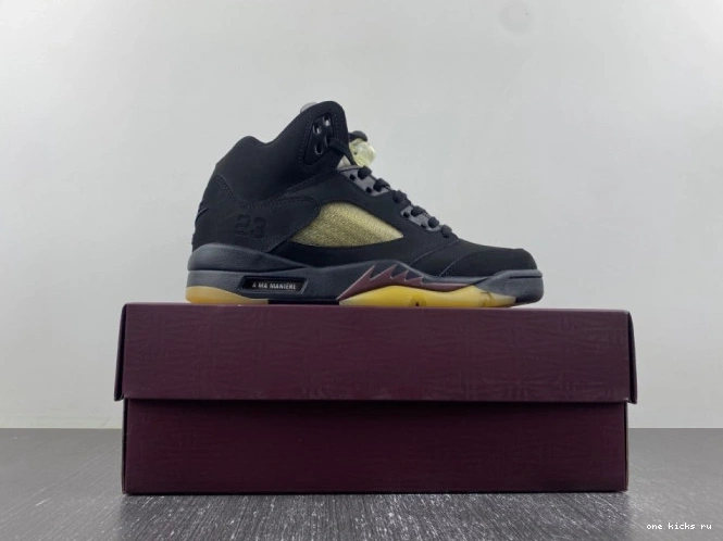 Rep Onekick Maniere Jordan A 5 Black x Ma FD1330-001 Air 0823